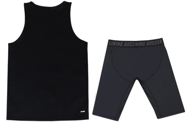Li Ning Fitness Sets Crew Neck Moderate