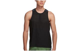 Nike Tank Tops Black Crew Neck Moderate Straight Fit