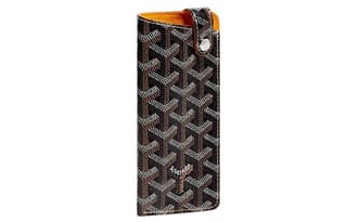 GOYARD Montmartre Canvas With Eyeglass Pouch Small Brown