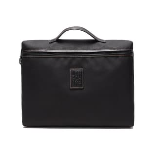 LONGCHAMP Boxford Fabric Clutch Briefcase Black