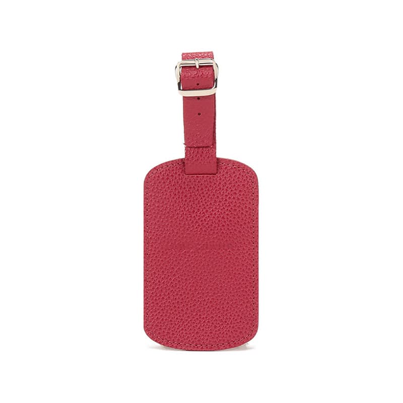 LONGCHAMP Le Pliage Cow Luggage Tag Red Red