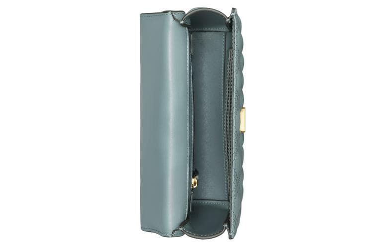 TORY BURCH Fleming Smooth Crossbody Bag, Shoulder Bag Regular Light Blue