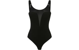 Alexander McQueen Mesh Panelled Bodysuit