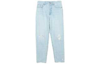 UNIQLO Jeans Sky Blue Moderate Ripped