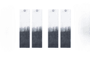 Cloud Smoke Dark Gray White (2 Pack)