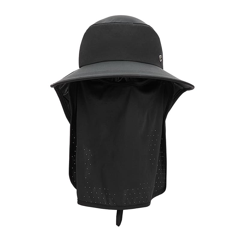 CAMEL Polyamide/Elastane Hoods & Plush Hats Obsidian Black