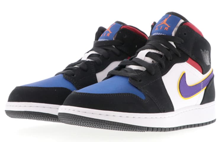 Jordan 1 Mid 'Lakers 3' GS