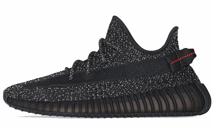 Adidas Originals Yeezy Boost 350 V2 Black Baby's Breath 'Black' Mesh Black