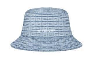 Givenchy Cotton Bucket Hats Blue