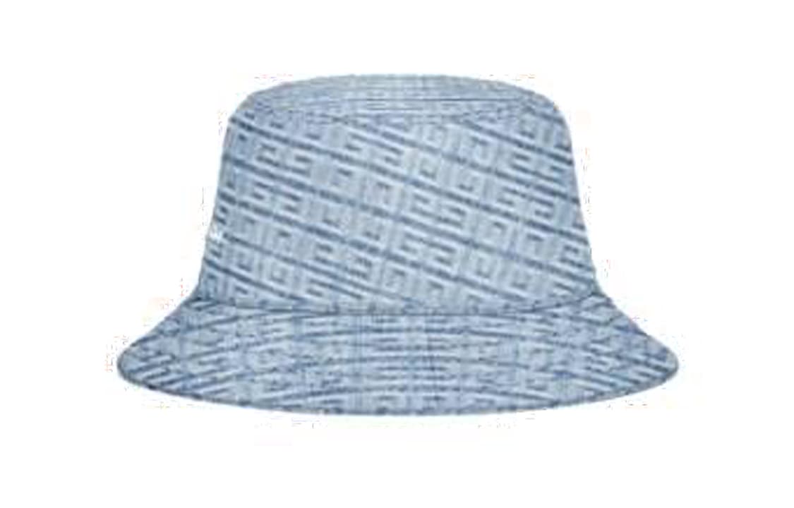 Givenchy Cotton Bucket Hats Blue