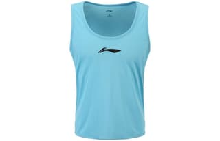 Li Ning Tank Tops Lake Blue Crew Neck Moderate Other
