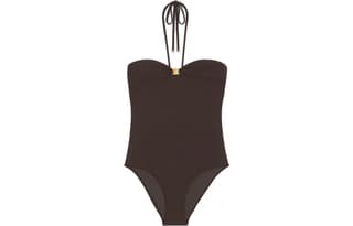 CELINE SS23 One piece Swimsuit Brown