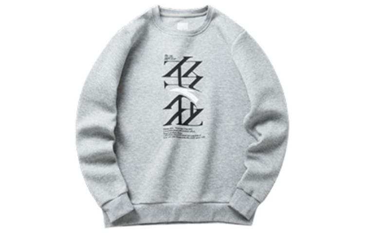 ANTA Collection Sweatshirts Gray Heather Gray Crew Neck Moderate