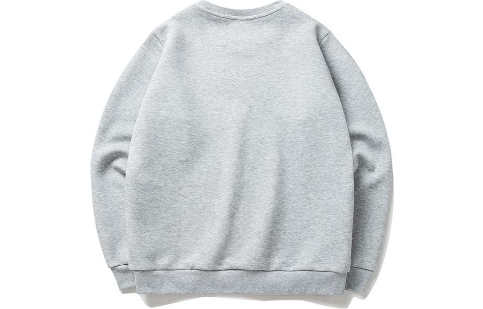ANTA Collection Sweatshirts Gray Heather Gray Crew Neck Moderate