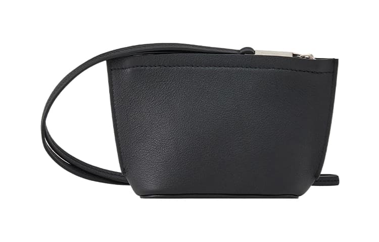 FERRAGAMO Natural Grain Cow Coin Purse Mini Black Gift Set(Basic Set+Box+Shopping Bag)
