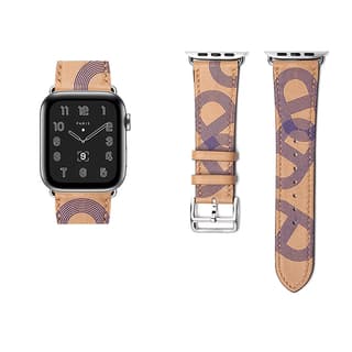 Vobafe Strap Apple Compatibility Cowhide Material 43mm
