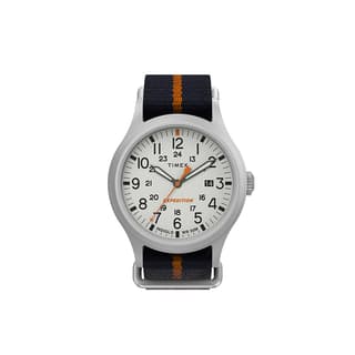 TIMEX Expedition Series Wrist Quartz Movement Canvas Strap White Dial