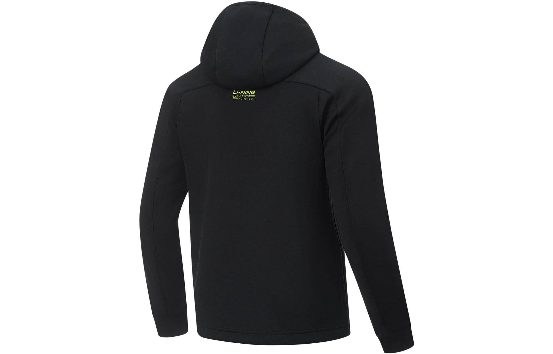 LiNing Fitness Series Sweatshirts Black Hooded (Nondetachable) Moderate Cardigan