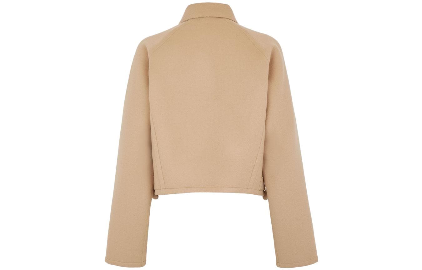 FENDI Furs Khaki Lapel Moderate