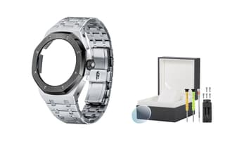JERALAND Protective Case Casio Stainless Steel Case Material GA 2100
