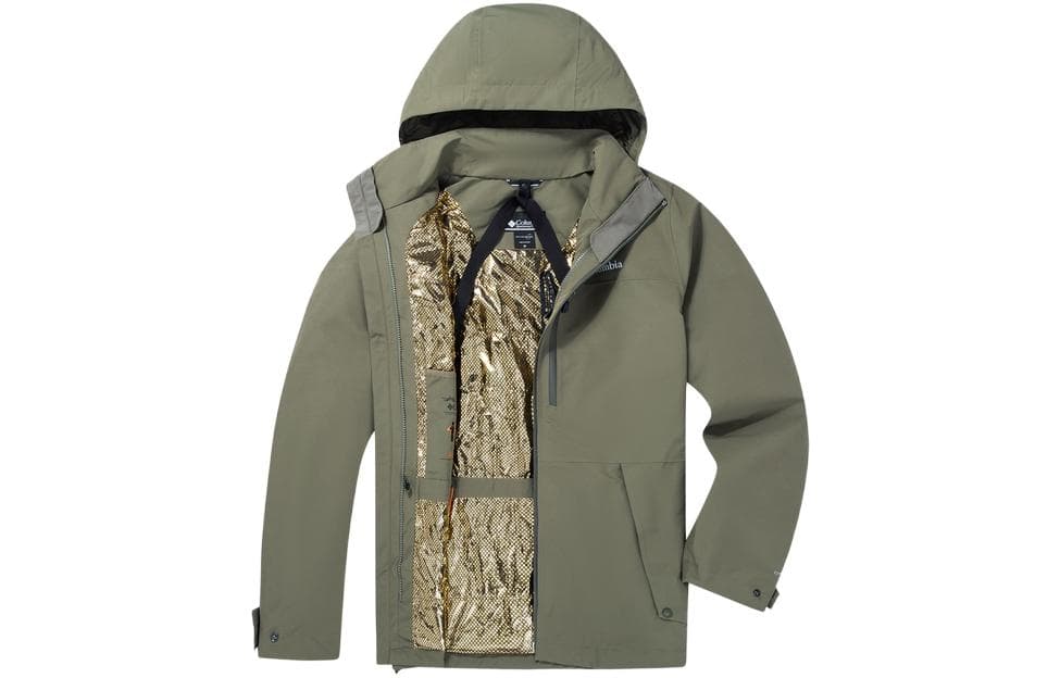 Columbia Waterproof, Windproof, Lightweight Windbreaker Jacket Green