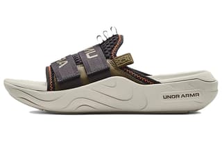 Under Armour Alpha EVA Rubber Sole Slide Slippers Khaki