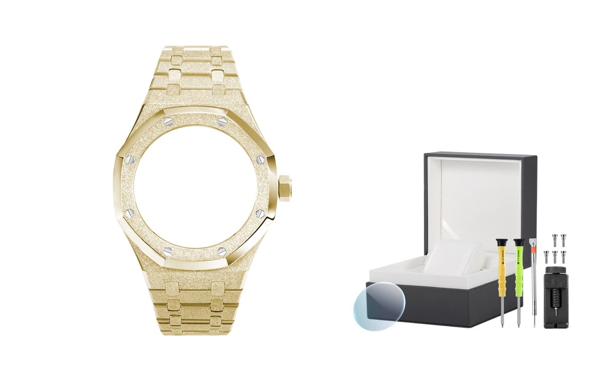Hammered Gold Full Metal Frost Gold