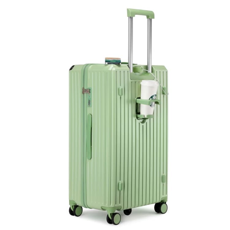 PAUL FRANK ABS+PC Travel Suitcase Luggage 24 Inch, 26 Inch, 32 Inch, 28 Inch, 30 Inch Multicolor Grass Green (Upgraded)