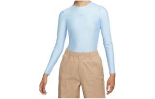 Nike Bodysuits Blue Crew Neck Straight Fit