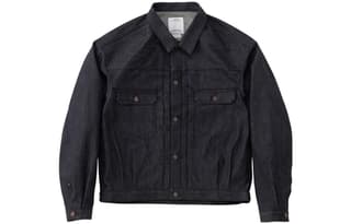 Visvim Denim Jackets Gray Lapel Moderate Other