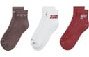3 Pack (Brown+White+Red)