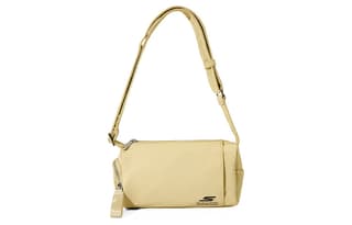 Skechers Fabric Crossbody Bag, Shoulder Bag Regular Light Yellow
