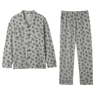 DAMOS·LOVE Spring Fall Season Pajama Set Gray