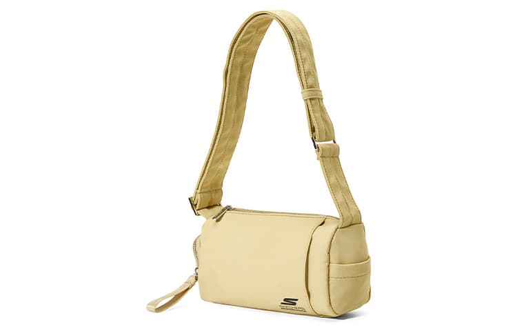 Skechers Fabric Crossbody Bag, Shoulder Bag Regular Light Yellow