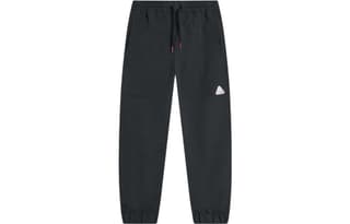 Li Ning Knitted Sweatpants Black Moderate Cuffed