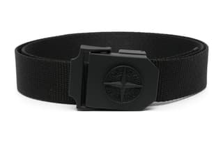 Stone Island logobuckle tape belt