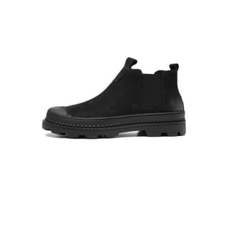 YEDANI Grain Cow Short Chelsea 3cm Black