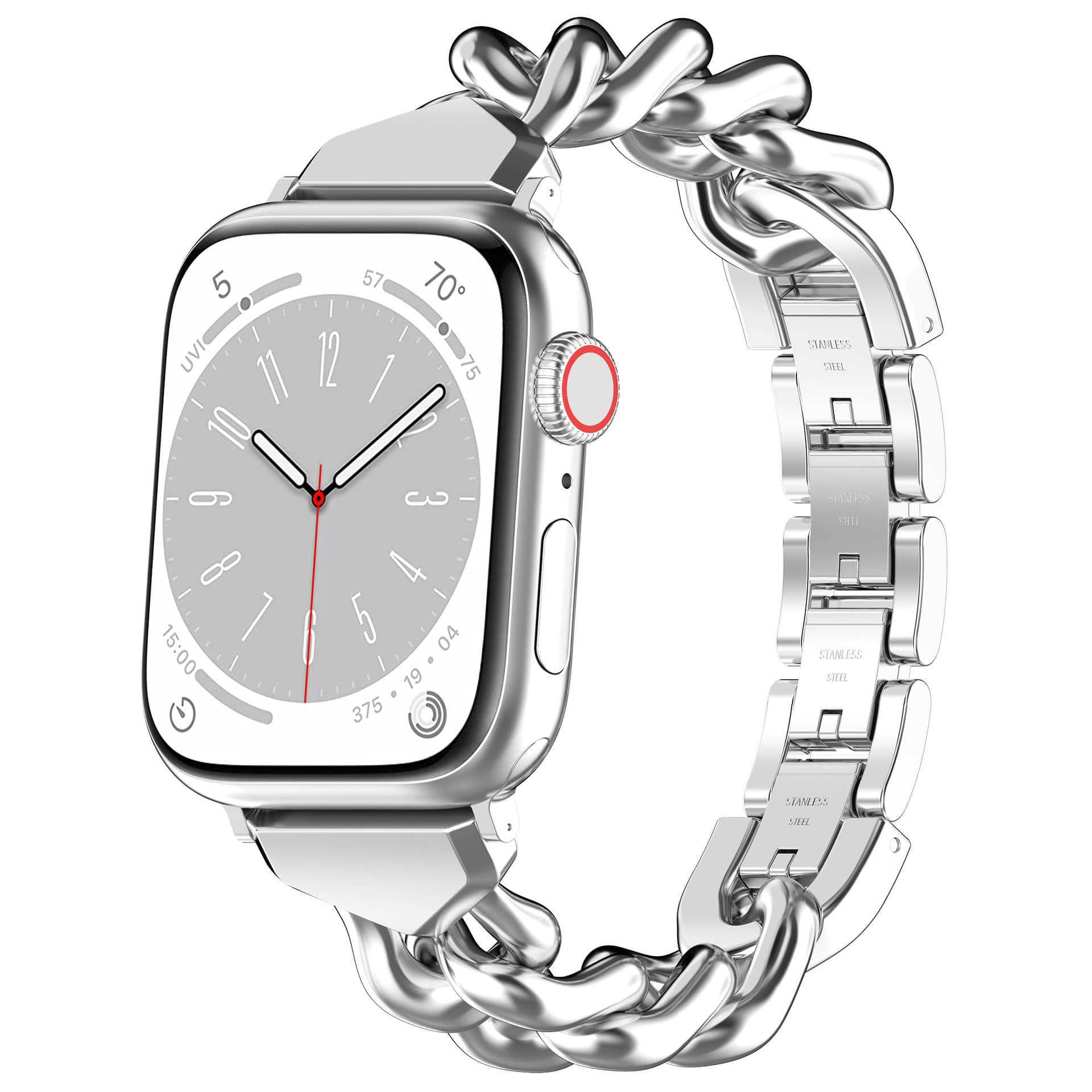 Zhongwo Strap Apple Compatibility Stainless Steel Material