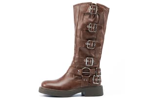 Honey GIRL Mid Calf Brown