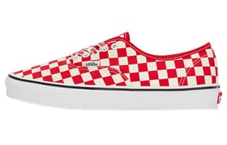 Vans Authentic Check Racing 'Red'
