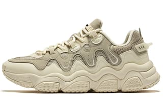 Erke Tennis Mist Gray Cotton White