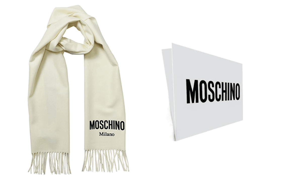 MOSCHINO Knit Shopping Bag