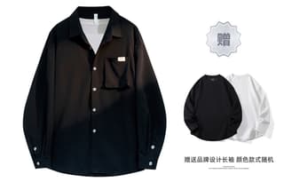 BOBBY ABLEY Shirts Pointed Collar Moderate Other