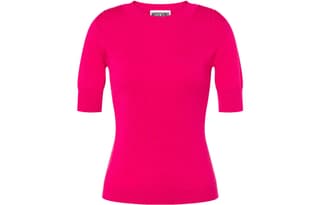 MOSCHINO Sweaters Pink Crew Neck Moderate Other