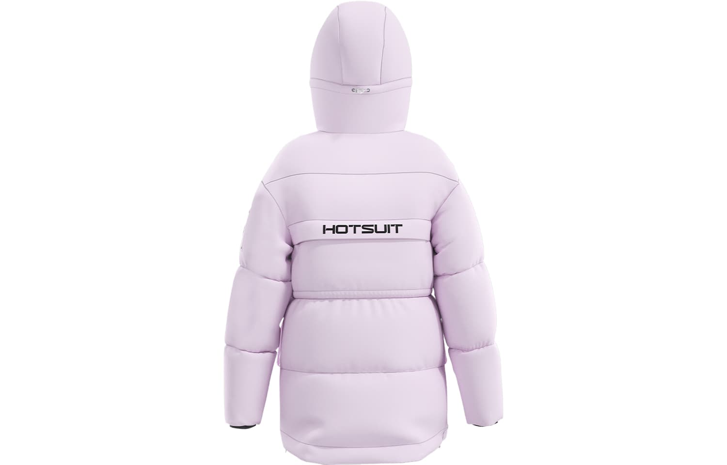 HOTSUIT Down Jackets Hooded Thin Nippedin Waist