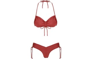 Zimmermann rucheddetail bikini