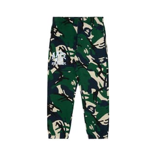 Aape Ape Face Pattern Side Opening Camouflage Fleece Lined