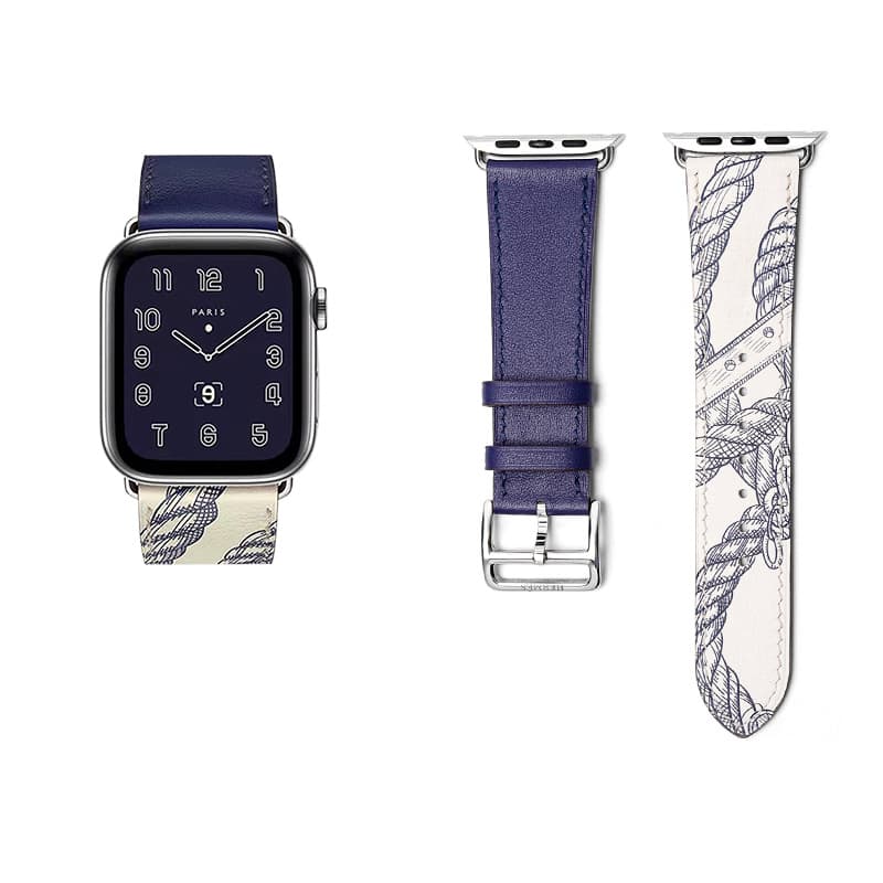 Vobafe Strap Apple Compatibility Cowhide Material 43mm