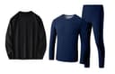 Navy Blue+(Black Gold Patch)+270 Weight Pounds Pure Black Base Layer