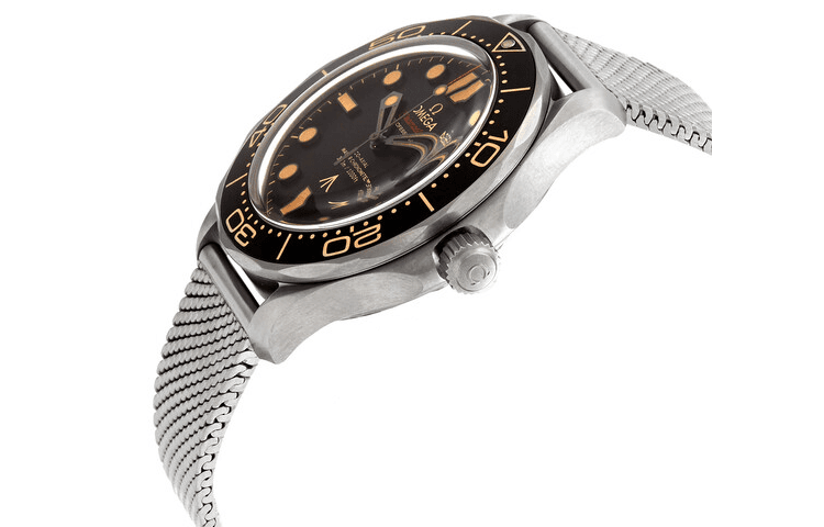 OMEGA Seahorse Collection 300m Diving Watch Automatic Mechanical Movement Watch 42mm Black Dial